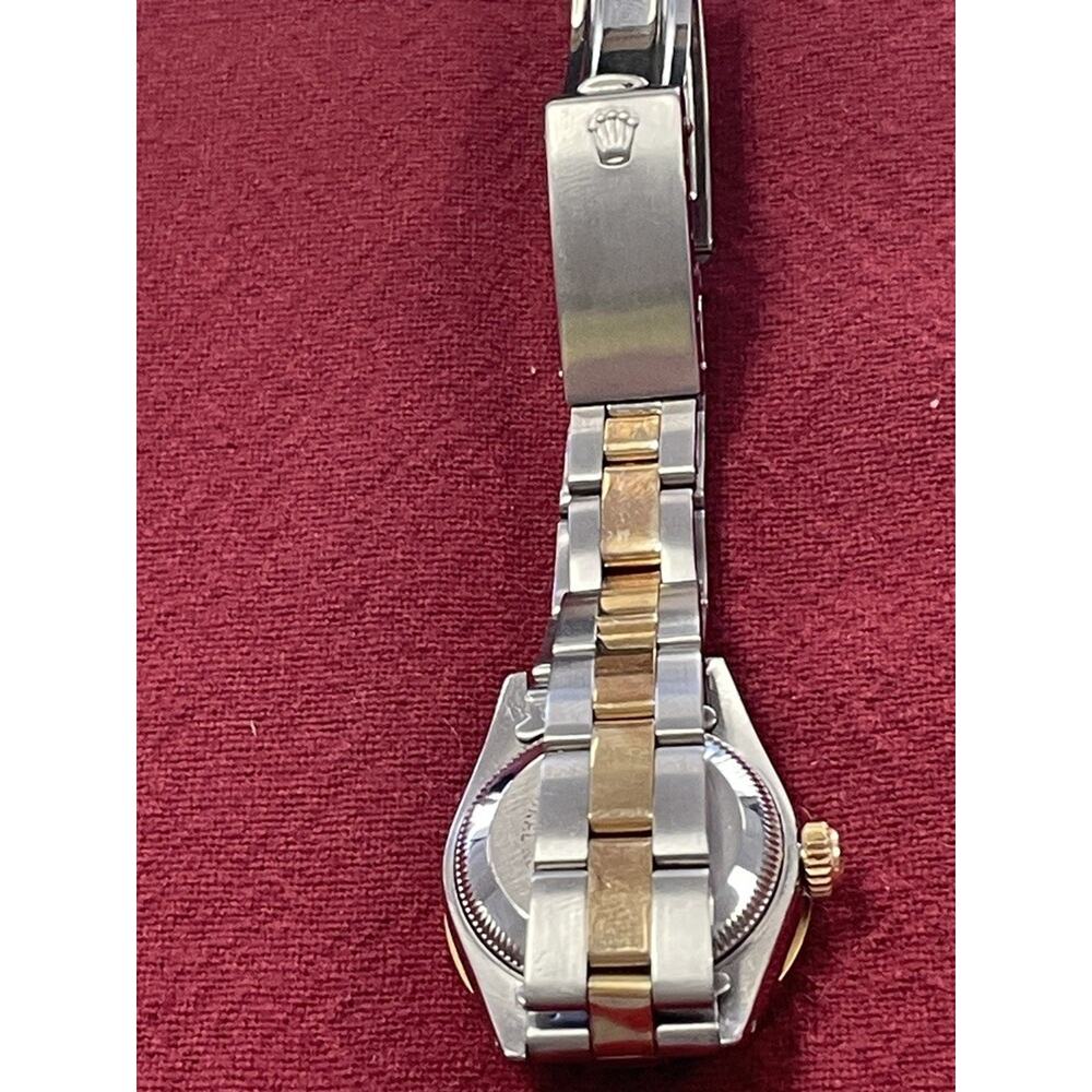 Rolex 69173 DateJust Ladies Watch 18k & SS Diamond Dial & Bezel - 1987 - SPBKN - Picture 5 of 12